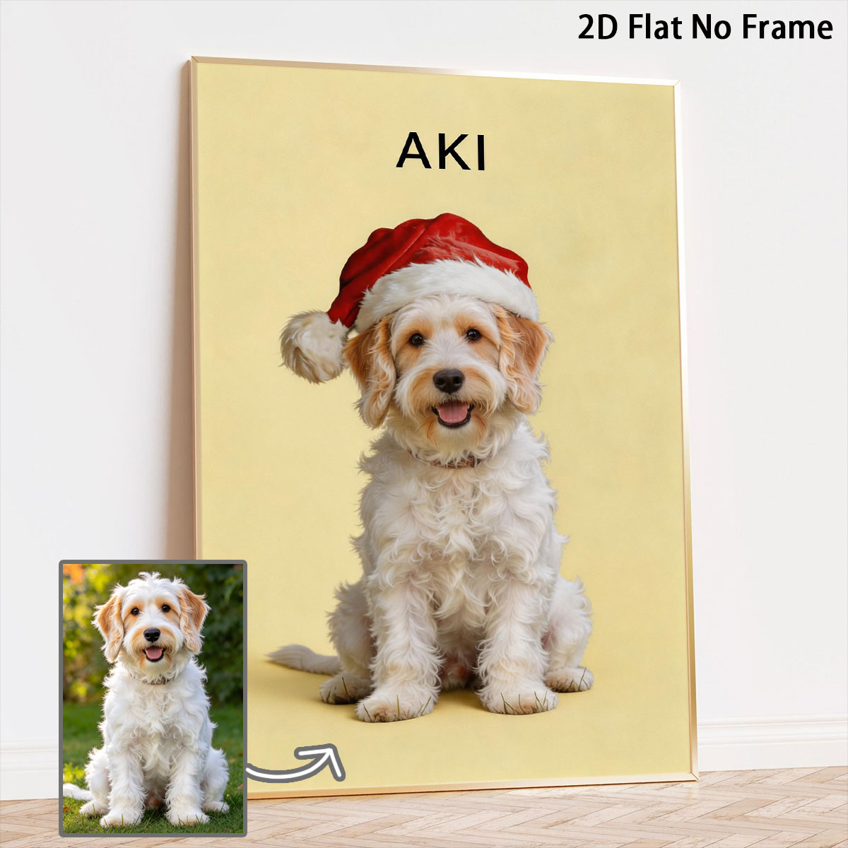 Pet Portrait Custom - Spersonalizowane plakaty z motywami zwierząt, druk